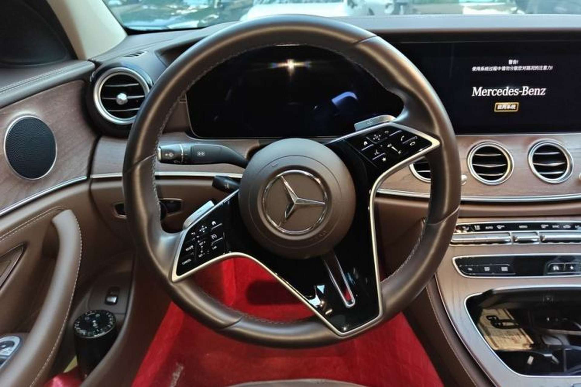Used Mercedes-Benz E-Class 2021 E 300 L Stylish Model Steering Wheel