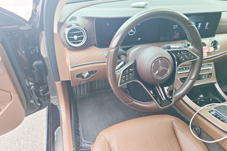 Used Mercedes-Benz E-Class 2021 Facelift E 300 L Stylish Edition Steering Wheel