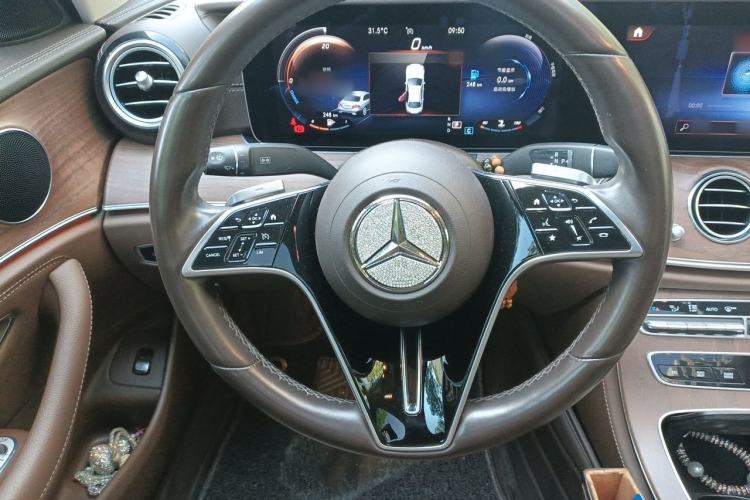 Used Mercedes-Benz E-Class 2021 Facelift E 300 L Stylish Edition Steering Wheel