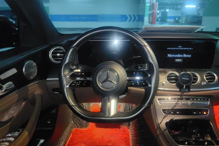 Used Mercedes-Benz E-Class 2021 E 300 L Sporty and Stylish Model Steering Wheel