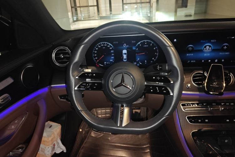 Used Mercedes-Benz E-Class 2021 Restyled E 300 L Sporty and Stylish Edition Steering Wheel