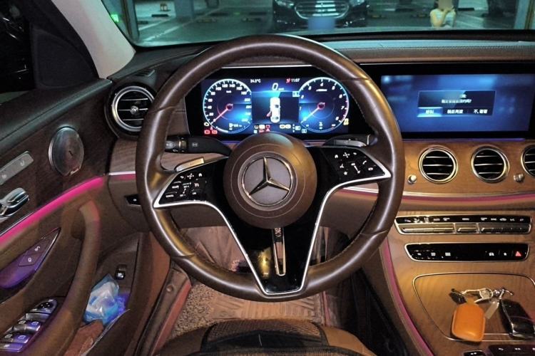 Used Mercedes-Benz E-Class 2021 Facelift E 300 L Stylish Edition Steering Wheel