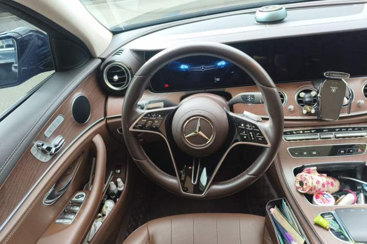Used Mercedes-Benz E-Class 2021 Facelift E 300 L Stylish Edition Steering Wheel