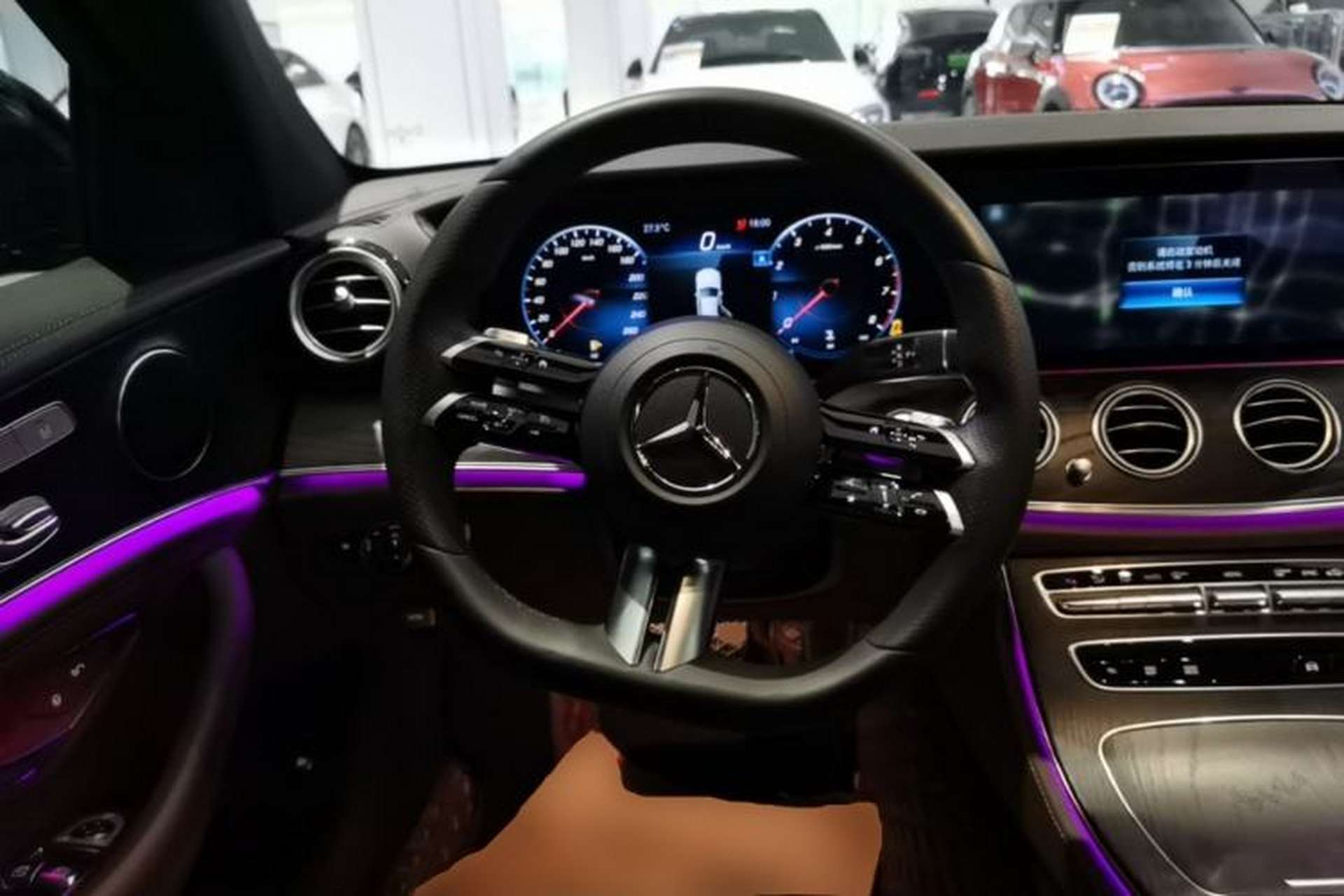 Used Mercedes-Benz E-Class 2021 Restyled E 300 L Sporty and Stylish Edition Steering Wheel
