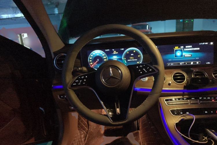 Used Mercedes-Benz E-Class 2021 Facelift E 300 L Stylish Edition Steering Wheel