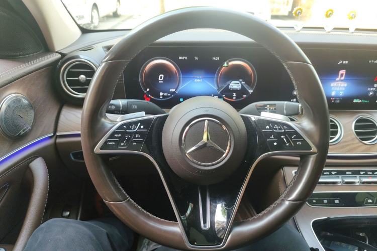 Used Mercedes-Benz E-Class 2021 Facelift E 300 L Stylish Edition Steering Wheel