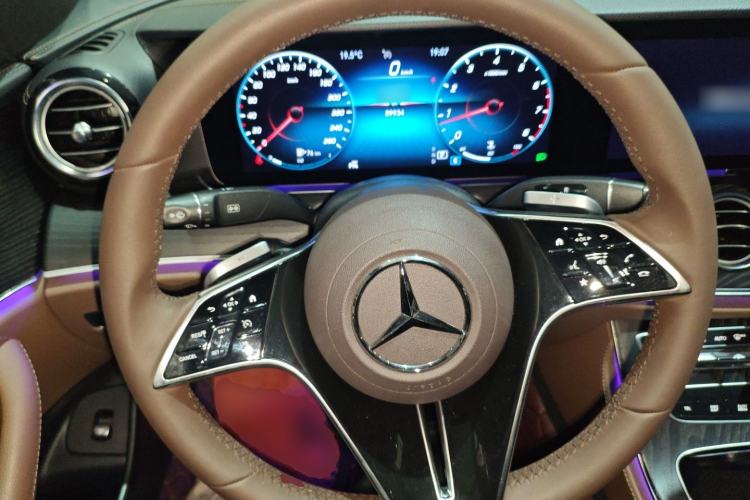Used Mercedes-Benz E-Class 2021 Facelift E 300 L Stylish Edition Steering Wheel