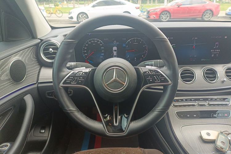 Used Mercedes-Benz E-Class 2021 E 300 L Stylish Model Steering Wheel