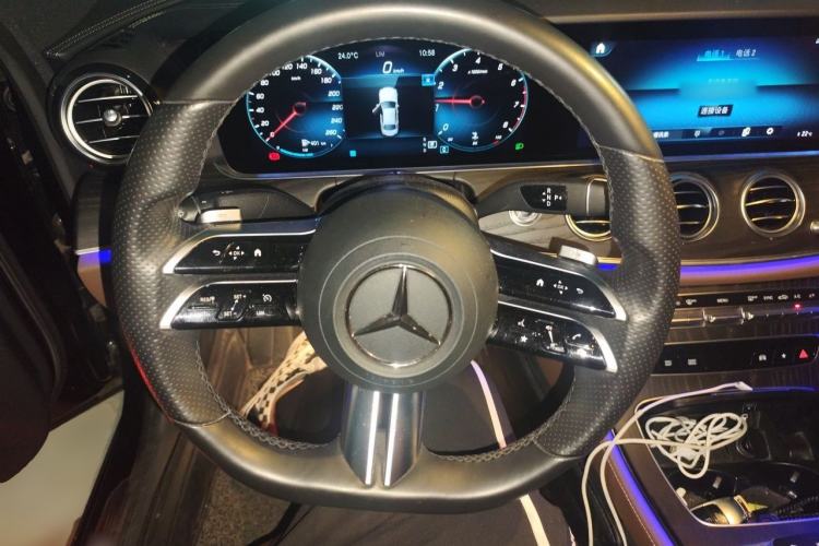 Used Mercedes-Benz E-Class 2021 E 300 L Sport Luxury Edition Steering Wheel