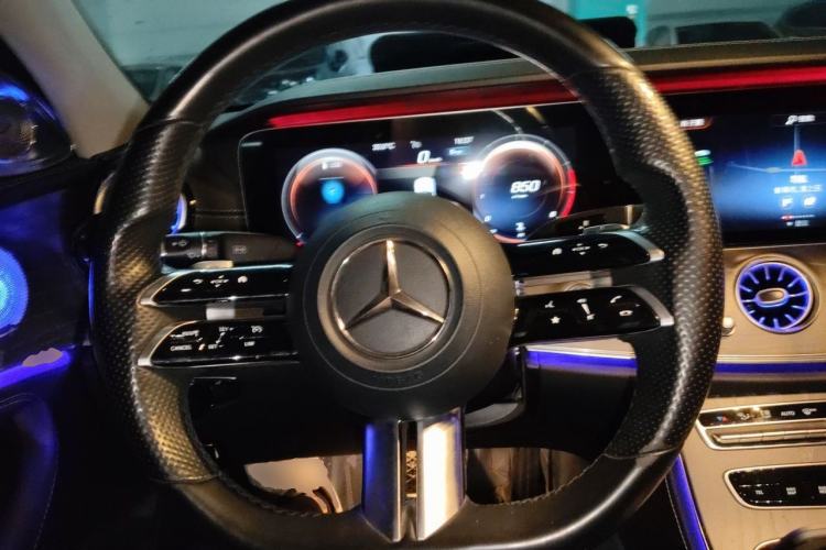 Used Mercedes-Benz E-Class 2021 E 300 L Sporty and Stylish Model Steering Wheel