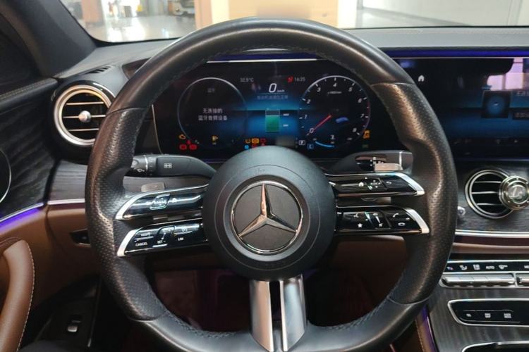 Used Mercedes-Benz E-Class 2021 E 300 L Sporty and Stylish Model Steering Wheel