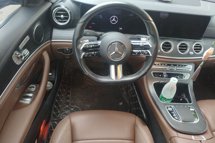 Used Mercedes-Benz E-Class 2021 E 300 L Sporty and Stylish Model Steering Wheel