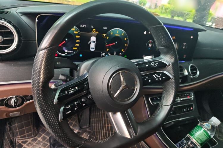 Used Mercedes-Benz E-Class 2021 E 300 L Sporty and Stylish Model Steering Wheel