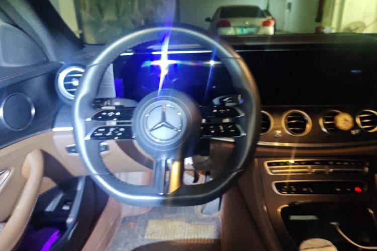 Used Mercedes-Benz E-Class 2021 E 300 L Sporty and Stylish Model Steering Wheel