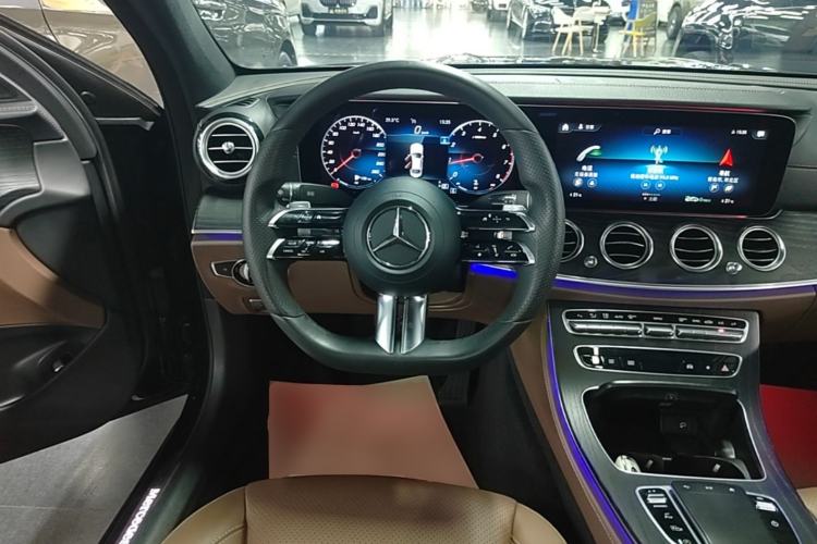 Used Mercedes-Benz E-Class 2021 E 300 L Sporty and Stylish Model Steering Wheel