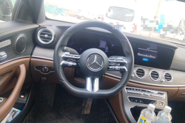Used Mercedes-Benz E-Class 2021 E 300 L Sporty and Stylish Model Steering Wheel