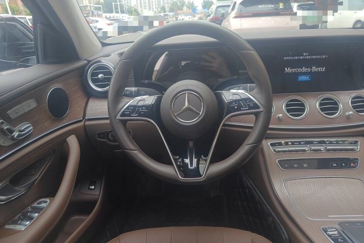 Used Mercedes-Benz E-Class 2021 E 300 L Sporty and Stylish Model Steering Wheel