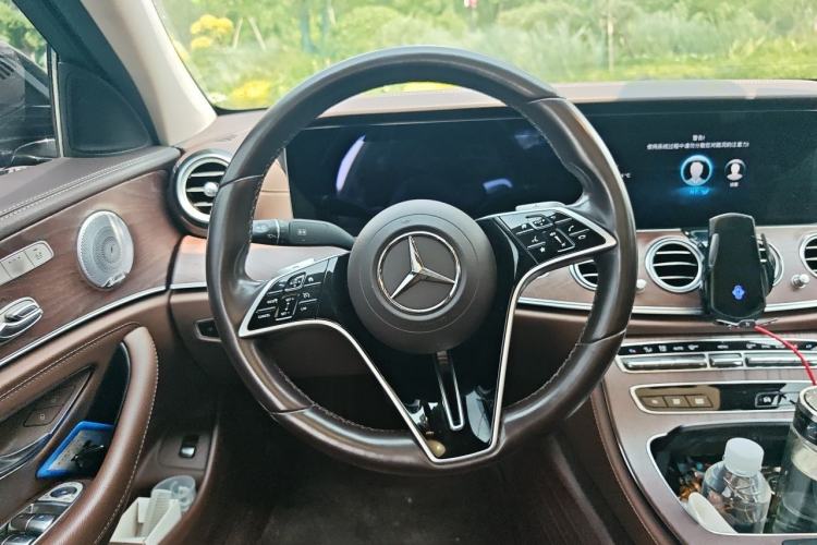 Used Mercedes-Benz E-Class 2021 E 300 L Sporty and Stylish Model Steering Wheel