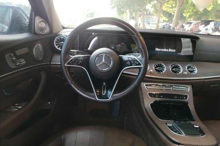 Used Mercedes-Benz E-Class 2021 E 300 L Sporty and Stylish Model Steering Wheel