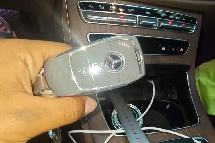 Used Mercedes-Benz E-Class 2021 E 300 L Sporty and Stylish Model Vehicle Key