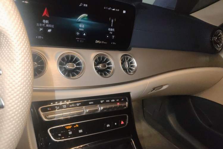 Used Mercedes-Benz E-Class 2021 E 260 Coupe Audio And AC Panel