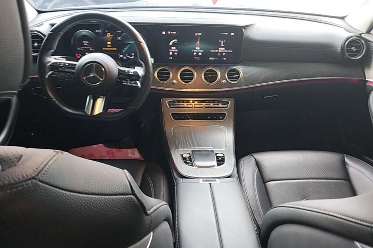 Used Mercedes-Benz E-Class 2021 E 300 L Sporty and Stylish Model Center Console