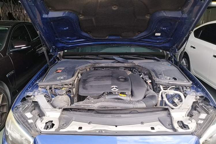 Used Mercedes-Benz E-Class 2021 E 300 L Sporty and Stylish Model Engine Bay