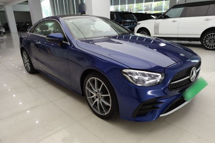 Used Mercedes-Benz E-Class 2021 E 260 Coupe Front Right 45 Deg