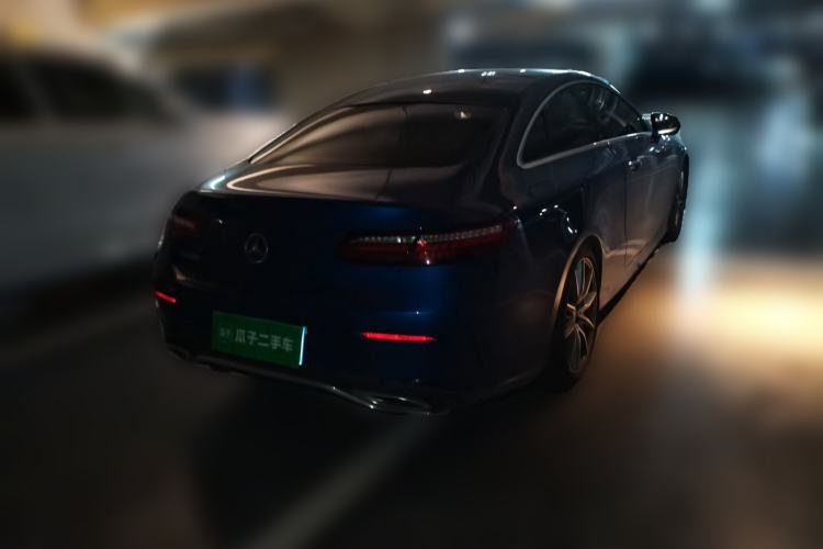 Used Mercedes-Benz E-Class 2021 Facelift E 260 4MATIC Coupe Rear Right 45 Deg
