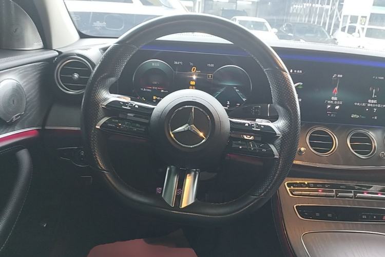 Used Mercedes-Benz E-Class 2021 E 300 L Sporty and Stylish Model Steering Wheel