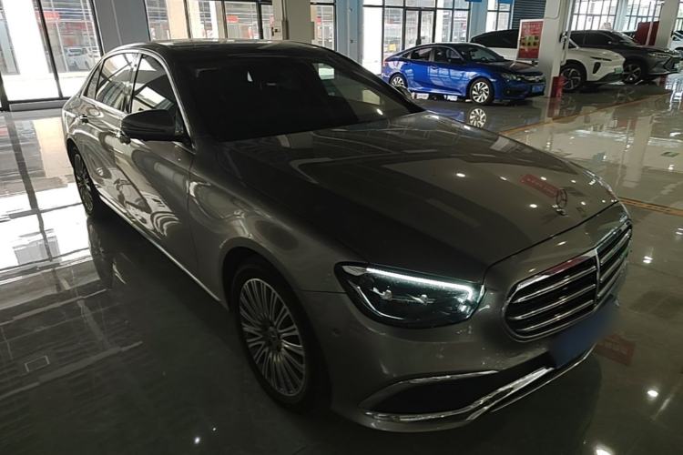 Used Mercedes-Benz E-Class 2021 E 300 L Luxury Model Front Right 45 Deg