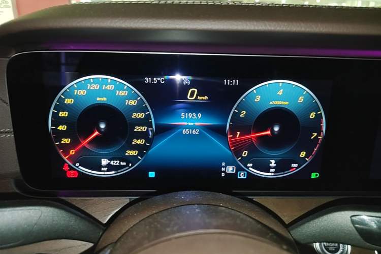 Used Mercedes-Benz E-Class 2021 E 300 L Luxury Model Instrument Cluster