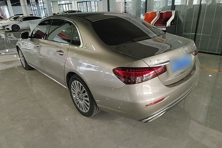 Used Mercedes-Benz E-Class 2021 E 300 L Luxury Model Rear Left 45 Deg