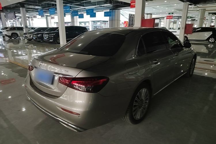 Used Mercedes-Benz E-Class 2021 E 300 L Luxury Model Rear Right 45 Deg