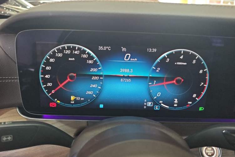 Used Mercedes-Benz E-Class 2021 Facelift E 260 L Instrument Cluster