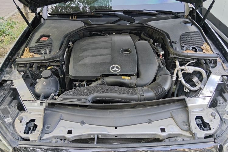 Used Mercedes-Benz E-Class 2021 E 300 L Sporty and Stylish Model Engine Bay