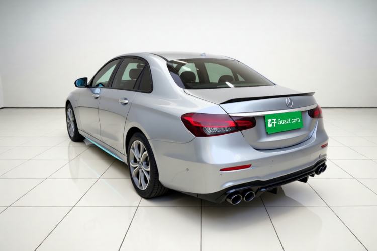 Used Mercedes-Benz E-Class 2021 E 300 L Sporty and Stylish Model Rear Left 45 Deg