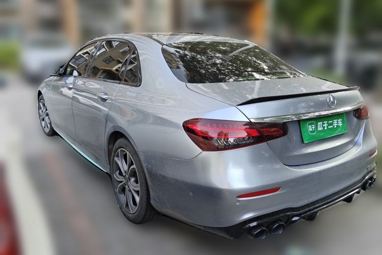 Used Mercedes-Benz E-Class 2021 E 300 L Sporty and Stylish Model Rear Left 45 Deg