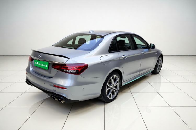 Used Mercedes-Benz E-Class 2021 E 300 L Sporty and Stylish Model Rear Right 45 Deg
