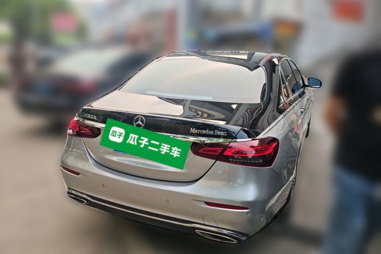 Used Mercedes-Benz E-Class 2021 E 300 L Stylish Model Rear Right 45 Deg