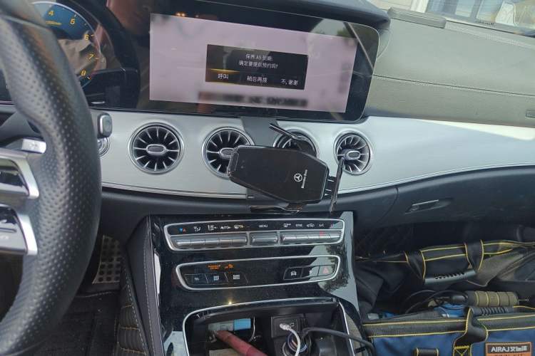 Used Mercedes-Benz E-Class 2021 E 300 Coupe Audio And AC Panel