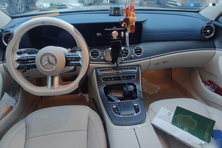 Used Mercedes-Benz E-Class 2021 E 300 L Sporty and Stylish Model Center Console