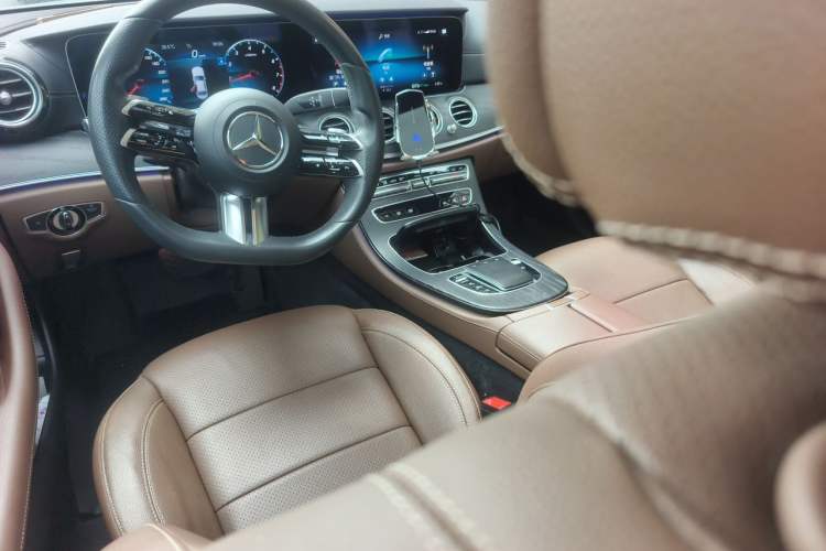 Used Mercedes-Benz E-Class 2021 E 300 L Sporty and Stylish Model Center Console