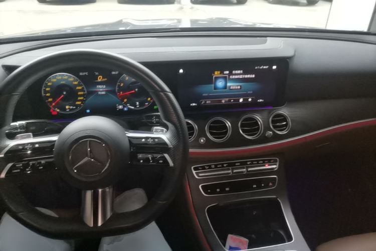 Used Mercedes-Benz E-Class 2021 E 300 L Sporty and Stylish Model Center Console