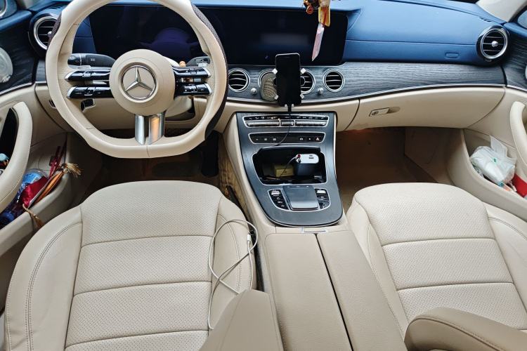 Used Mercedes-Benz E-Class 2021 E 300 L Sporty and Stylish Model Center Console
