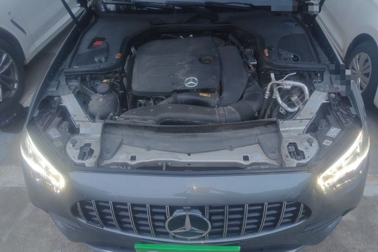 Used Mercedes-Benz E-Class 2021 E 300 L Sporty and Stylish Model Engine Bay