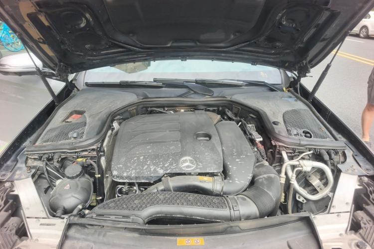 Used Mercedes-Benz E-Class 2021 E 300 L Sporty and Stylish Model Engine Bay