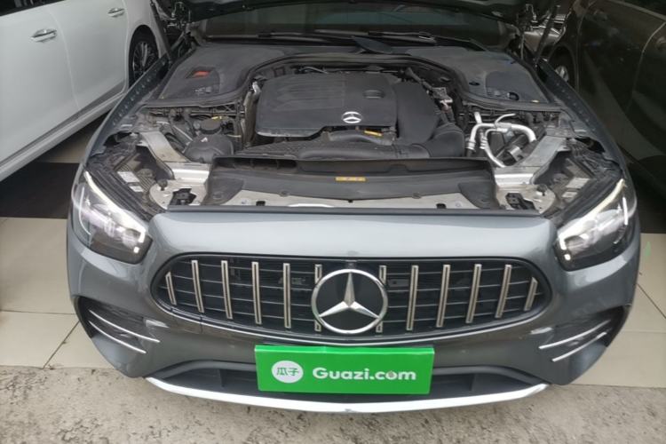 Used Mercedes-Benz E-Class 2021 E 300 L Sporty and Stylish Model Engine Bay