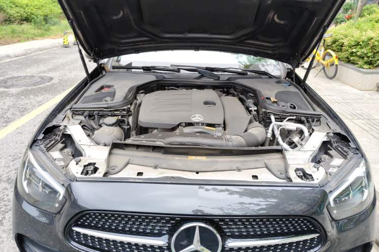 Used Mercedes-Benz E-Class 2021 Facelift E 260 Coupe Engine Bay