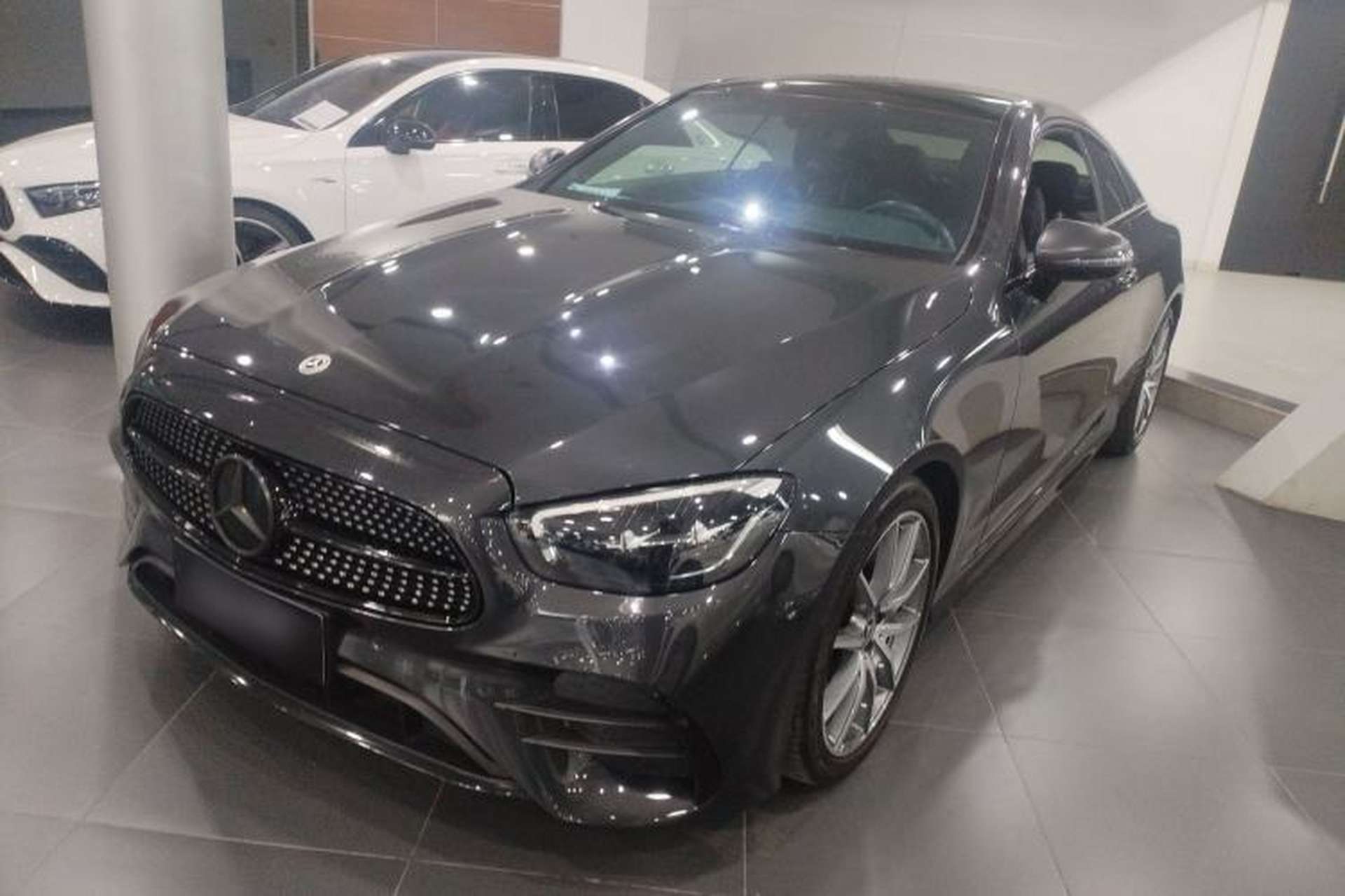 Used Mercedes-Benz E-Class 2021 Facelift E 260 Coupe Front Left 45 Deg